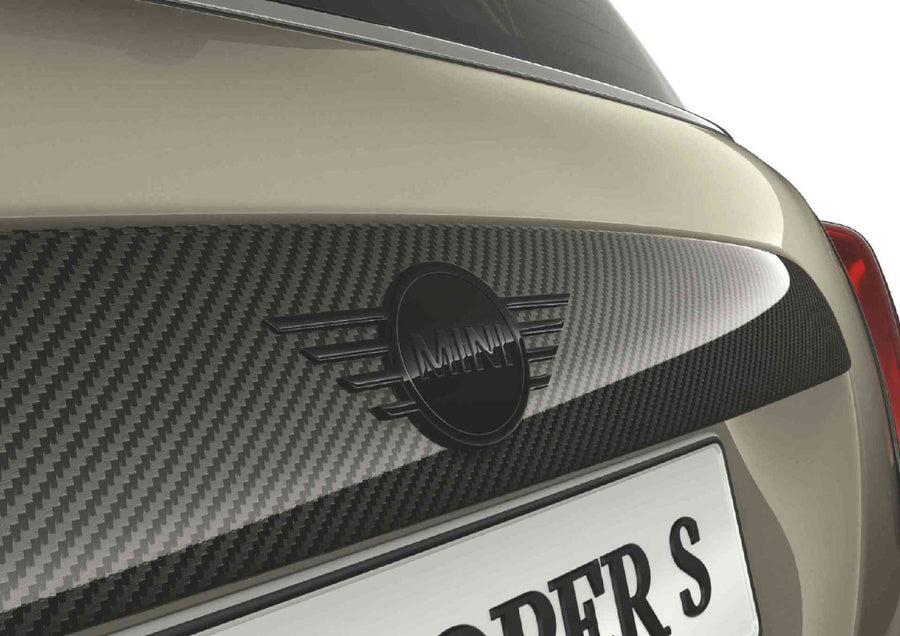 Emblemat czarny tył MINI Cooper F55 F56 F57 (51149880866)