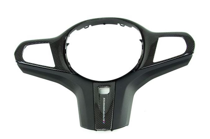 Steering wheel cover carbon M Performance 5 G30 G31 / M5 F90 / 8 G14 G15 G16 / X5 G05 (32302459671)