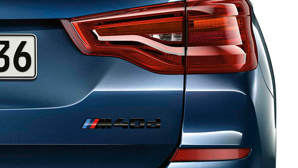 Black M Performance emblem