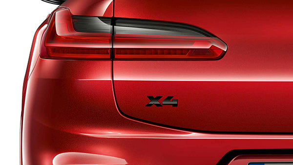 Emblemat czarny M Performance "X4" X4 G02 (51142472834)