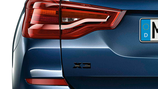 Emblemat czarny M Performance "X3" X3 G01 (51142472831)