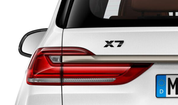 Emblemat czarny M Performance "X7" X7 G07 (51142472843)