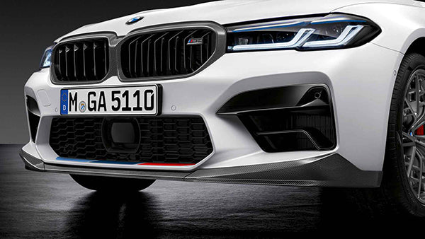 Splitter carbon M Performance 3-elementowy M5 F90 LCI (51192472301 + 51192472299 + 51192472302)