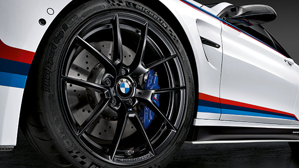 Komplet felg M Performance 19" Styling 763M Jet Black BMW M2 F87 / M3 F80 / M4 F82 (36118053421 36118053422)