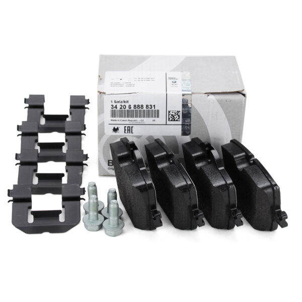 Klocki hamulcowe tył 2 G42 / 3 G20 G21 / 4 G22 G23 G26 (34206888831)