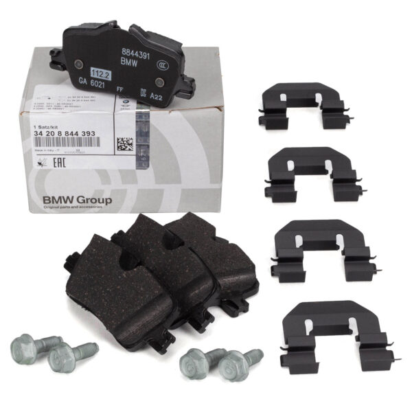 Klocki hamulcowe tył 2 G42 / 3 G20 G21 / 4 G22 G23 G26 (34208844393)
