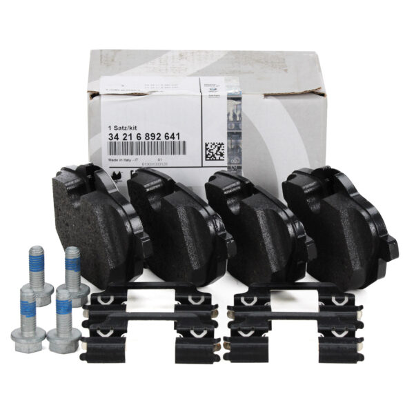 Klocki hamulcowe tył + czujnik zużycia X4 G02 / X4 G02 / X5 G05 / X6 G06 (34216892641 + 34356870350)
