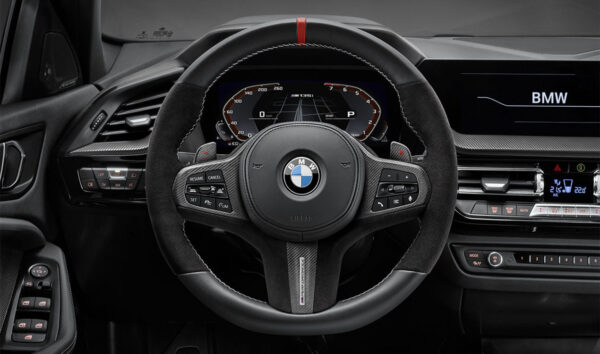 Osłona kierownicy carbon/alcantara M Performance 5 G30 G31 / M5 F90 / M8 F91 F92 F93 / X5 G05 (32302459669)