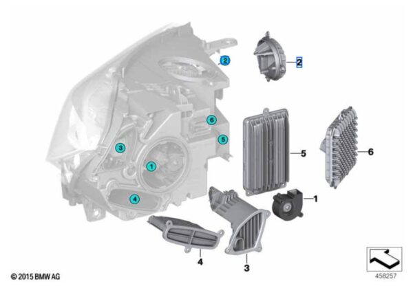 Lighting – oryginalna część BMW (63117381449)