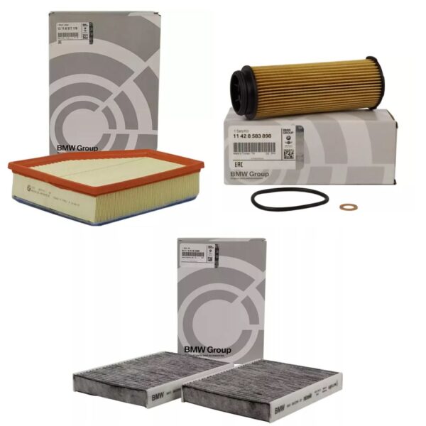 Zestaw serwisowy filtrów 540i G30 G31 (11427826799 64115A1BDB6 13718577170)