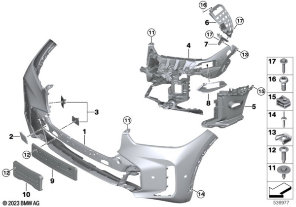 Body equipment – oryginalna część BMW (51115A4F539)